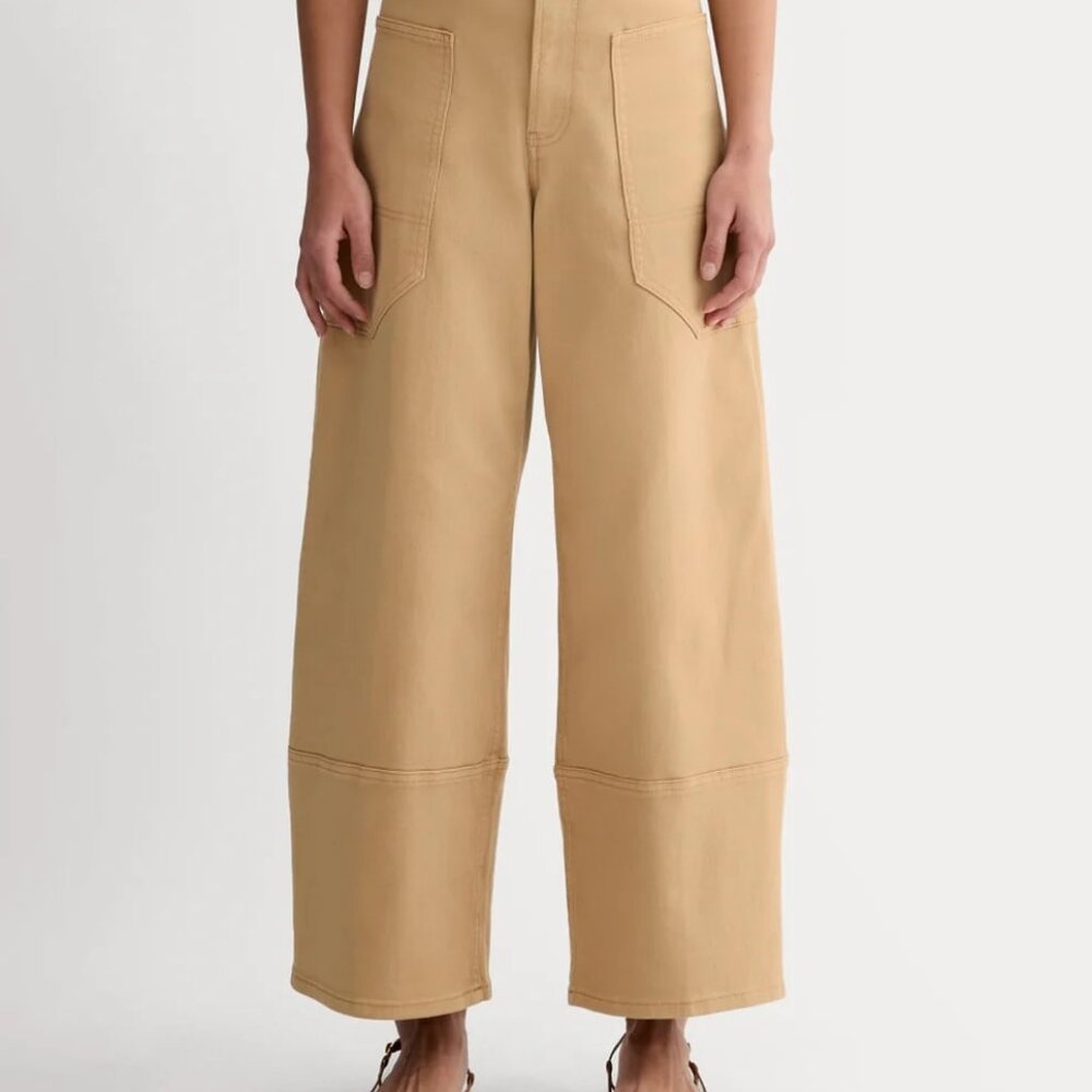 Everlane Utility Gardener Pant in Khaki
